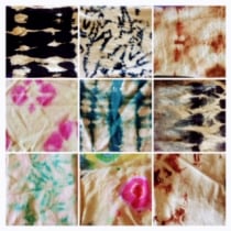 Mi Proyecto del curso: Introducción al teñido shibori. Un proyecto de Ilustración textil de isabellflores325 - 19.07.2020