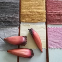 Mi Proyecto del curso: Teñido textil con pigmentos naturales. Un proyecto de Artesanía de Joanna Canas Verdes - 27.07.2020