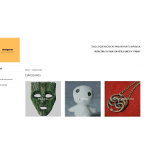 Mockup - Tienda de venta de decoración freak . Web Design projeto de Dani García - 29.07.2020