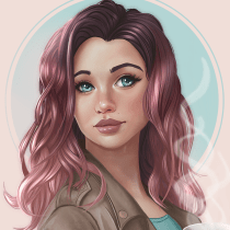 Super happy with my final project!. Illustration, Character Design, Drawing, Digital Illustration, Portrait Illustration, Portrait Drawing, Digital Drawing, and Digital Painting project by Stephanie Shimerdla - 07.31.2020