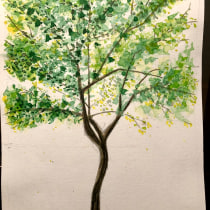 My project in Botanical Watercolor Sketchbook course. Pintura em aquarela projeto de Ventura Labbé - 31.07.2020