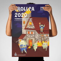 Mi Proyecto del curso: Arte final: preparación de archivos para impresión. Un proyecto de Diseño de carteles e Ilustración digital de Florencia Suárez Ludueña - 12.08.2020