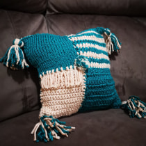 Mi Proyecto del curso: Técnicas básicas de knitting y crochet. Fiber Arts project by Pamela Villalobos - 10.01.2020