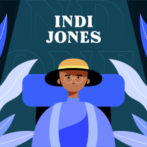Animación cuadro a cuadro: Indi Jones Ein Projekt aus dem Bereich Illustration, Design von Figuren, Animation von Figuren und 2-D-Animation von David Pou Fernández - 05.10.2020