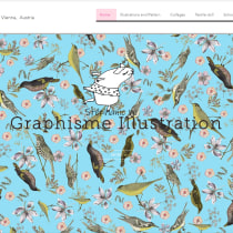 Mi Proyecto del curso: Ilustración profesional: convierte tu pasión en profesión. Ilustração têxtil projeto de Stéphanie Weppelmann - 12.10.2020