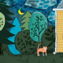 My project in Picturebook Creation course. Children's Illustration project by Rátkai Rita - 10.15.2020