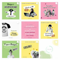 Meu projeto do curso: Estratégias no Instagram (Dot Lung). Instagram, e Marketing para Instagram projeto de Fernanda Vieira dos Santos - 21.10.2020