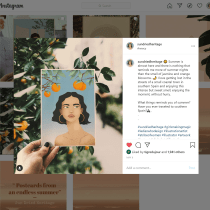 Mi projecto para el curso : de estrategias de instagram para el desarrollo de marcas.. Instagram, Fotografia para Instagram e Ilustração editorial projeto de Myriam Cordoba - 31.10.2020