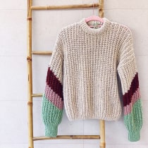 Mi Proyecto del curso: Crochet: crea prendas con una sola aguja. Un projet de Artisanat, Créativité, St, lisme, Couture , et Teinture textile de Alicia Recio Rodríguez - 20.10.2020