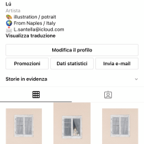 Il mio progetto nella creazione di un portfolio di illustrazioni su Instagram Ein Projekt aus dem Bereich Traditionelle Illustration von Luca Santella - 28.11.2020
