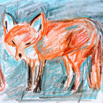 100 foxes . Un proyecto de Bocetado y Dibujo de nanadesbois - 12.12.2020