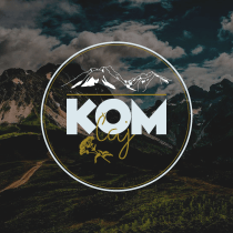 Kom Caj, natural tea from Montenegrian mountain Komovi. . Un proyecto de Diseño y Diseño de logotipos de Sanja Glišić - 15.12.2020