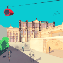 Mi Proyecto del curso: Ilustración arquitectónica: capta la personalidad de una ciudad. Digital Illustration project by claudiamoreno15 - 12.16.2020