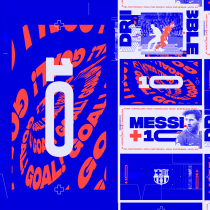 Messi+10. Animation, T, pograph, 3D Animation, Kinetic T, and pograph project by Dtmg.tv Studio - 12.19.2020