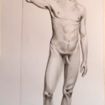 Dibujo realista de la figura humana.. A Bildende Künste project by Juana María Martín Sánchez - 21.12.2020