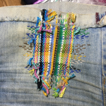 Meu projeto do curso: Bordado: conserto de roupas. Embroider project by Madeira de Vento - 12.26.2020