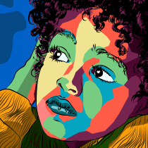 Retrato do meu filho - Illustrator e Photoshop. . Digital Illustration project by Sébastien Acacia - 12.26.2020