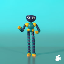 Mi Proyecto del curso: Diseño de personajes 3D en movimiento. Animação 3D projeto de Marco Alcala - 30.12.2020
