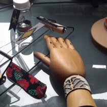 Mi Proyecto del curso: Diseño y creación de joyería con mostacillas. Jewelr, and Design project by Susana Zalduendo Ruiz - 01.03.2021