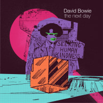 The Next Day - David Bowie. Un progetto di Graphic design di mvm_813 - 05.01.2021