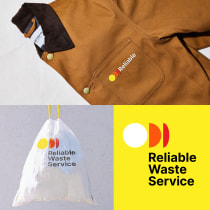 Reliable Waste Service — Final Project. Un proyecto de Br, ing e Identidad y Diseño de logotipos de Kaleb Dean - 06.01.2021