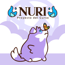 Mi Proyecto del curso "Creación de una marca ilustrada" : NURI. Un progetto di Illustrazione, Character design e Product design di Doodliver - 07.01.2021