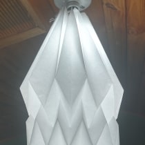 Mi Proyecto del curso: Creación de lámparas de Origami con papel. Decoration project by Daniela Rodriguez - 01.12.2021