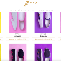Fit Shoes Arg. Un proyecto de e-commerce de Rodrigo Castro Lopez - 18.01.2021