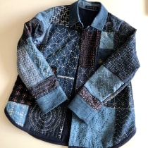 My project in Embroidery: Clothing Repair course. Un proyecto de Bordado de Gerti Wouters - 22.01.2021