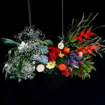 My project in Design and Creation of Floral Compositions course. Accessor, and Design project by Leréne de Kock - 02.01.2021