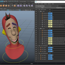 Mi Proyecto del curso: Rigging: articulación facial de un personaje 3D. Un proyecto de 3D, Rigging, Animación de personajes y Animación 3D de pableras_jnt - 04.02.2021