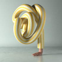 My project in Abstract 3D Art course. 3D, 3D Modeling, and 3D Character Design project by Marco P. - 02.19.2021