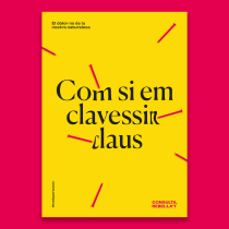 Mi Proyecto del curso: Diseño de carteles tipográficos experimentales. Design gráfico, Tipografia, e Design de cartaz projeto de Sara Molina Estragués - 21.02.2021