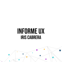 Mi Proyecto del curso: Principios fundamentales de UX. Design project by Iris Cabrera Quesada - 03.01.2021