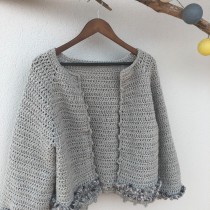 Mi Proyecto del curso:  Top-down: prendas a crochet de una sola pieza. Um projeto de Crochê de Merche - 03.03.2021