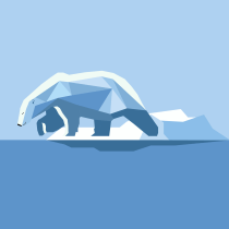 Final Project: Climate Change and Polar Bears. Traditional illustration, Graphic Design, Information Architecture, Infographics, Vector Illustration, and Digital Illustration project by asilvia.castagna - 03.11.2021