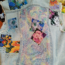 Mi Proyecto del curso: Bordado: reparación de prendas. Embroider project by Maria Osorio - 03.11.2021