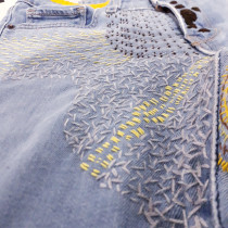Mi Proyecto del curso: reparación de una prenda con bordado. Creativit, Embroider, and DIY project by Eles - 03.19.2021