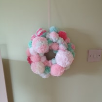 My project in Pom-Pom Design and Creation course. Arts, and Crafts project by michelletyrre1 - 03.20.2021