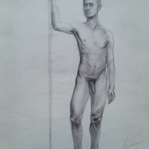 Mi Proyecto del curso: Dibujo realista de la figura humana Ein Projekt aus dem Bereich Bleistiftzeichnung von Pascual Horacio Palestini - 28.03.2021