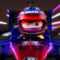 Vinheta de oferecimento para faixa comercial da F1. . Un proyecto de Animación 3D de Ney Santana - 28.03.2021