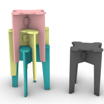 Tijuana Apilable. Un proyecto de Diseño y creación de muebles					 de damianpalma - 03.03.2021
