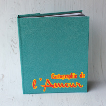 Ma cartographie de l'amour (livre pop-up). Paper Craft, Bookbinding, and DIY project by psine - 04.18.2021