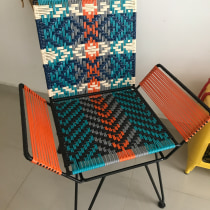 Mi Proyecto del curso: Introducción al tejido en cordón de PVC. Creativit, and Fiber Arts project by Luisa Fernanda Valencia - 05.01.2021
