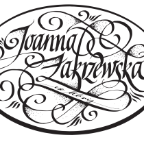 My project in Calligraphy for an Ex Libris course. Calligraph project by Joanna Zakrzewska - 05.06.2021