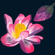 My project in Botanical Painting with Acrylic course. Un proyecto de Pintura acrílica de cathalijn - 06.05.2021