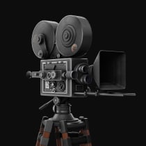 Vintage Film Movie Camera. 3D project by jealfonso6 - 05.08.2021