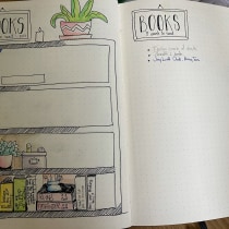 My project in Introduction to Illustrated Bullet Journaling course. Traditional illustration, Arts, Crafts, Lettering, Drawing, Artistic Drawing, Botanical Illustration, DIY, H, and Lettering project by Carole Felmy - 06.06.2021