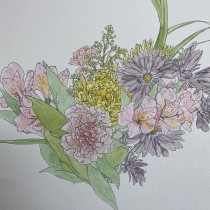My project in Botanical Sketchbooking: A Meditative Approach course. Traditional illustration, Sketching, Drawing, Watercolor Painting, Botanical Illustration, and Sketchbook project by Tyler Hauf - 05.19.2021