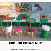 My project in Furniture and Object Design for Beginners course. Design e fabricação de móveis, Design industrial, e Retail Design projeto de Kristýna Hrášková - 18.06.2021
